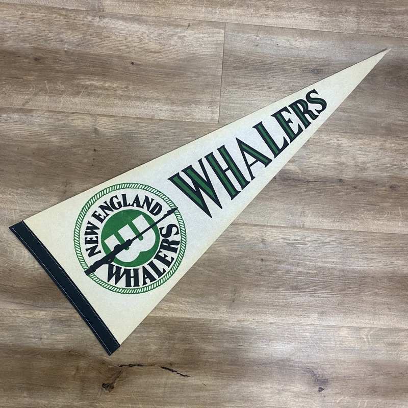 Vintage full size WHA Hockey Pennant New England Whalers, Arts &  Collectibles, Peterborough