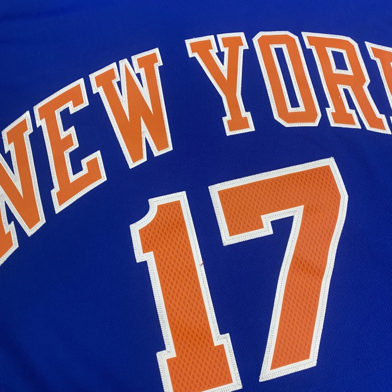 This is Jeremy Lin Jersey, New York Knicks 17 Green Swingman