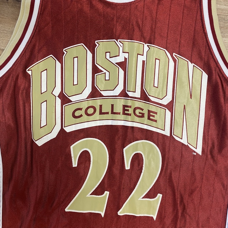 BOSTON COLLEGE EAGLES JAVIER RODRIGUEZ 1998 GAME WORN REEBOK BASKETBALL  JERSEY – The Felt Fanatic