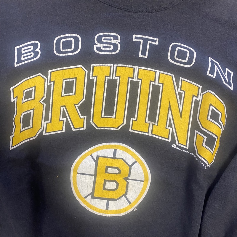 Vintage Starter Baseball Style Jacket – Boston Bruins – Nhl – Autographed