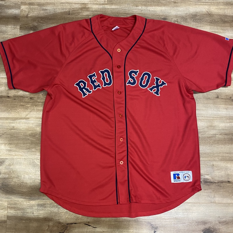 BOSTON RED SOX VINTAGE 90s RUSSELL ATHLETIC RED ALTERNATE MLB BASEBALL  JERSEY 3XL – The Felt Fanatic