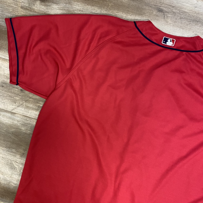Vintage Boston Red Sox Jersey Russell Athletic Baseball Size L Blank EUC