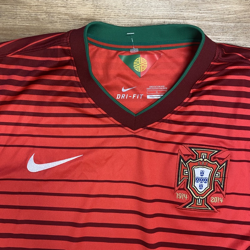 PORTUGAL NATIONAL TEAM 2014 WORLD CUP NIKE HOME SOCCER JERSEY ADULT LARGE