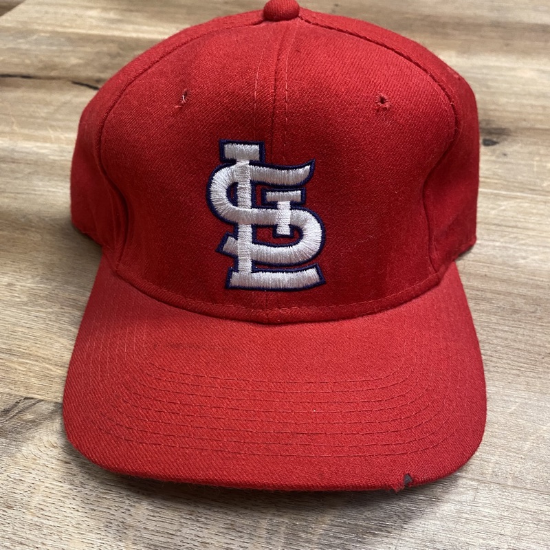 ST. LOUIS CARDINALS VINTAGE 90s SPORTS SPECIALTIES WOOL MLB FITTED HAT 7 1/4