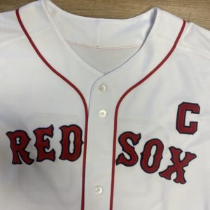 BOSTON RED SOX VINTAGE 90s RUSSELL ATHLETIC RED ALTERNATE MLB BASEBALL  JERSEY 3XL
