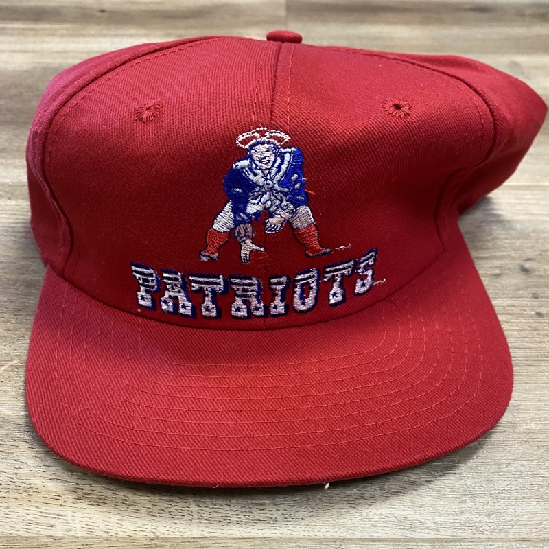 vintage new england patriots hat