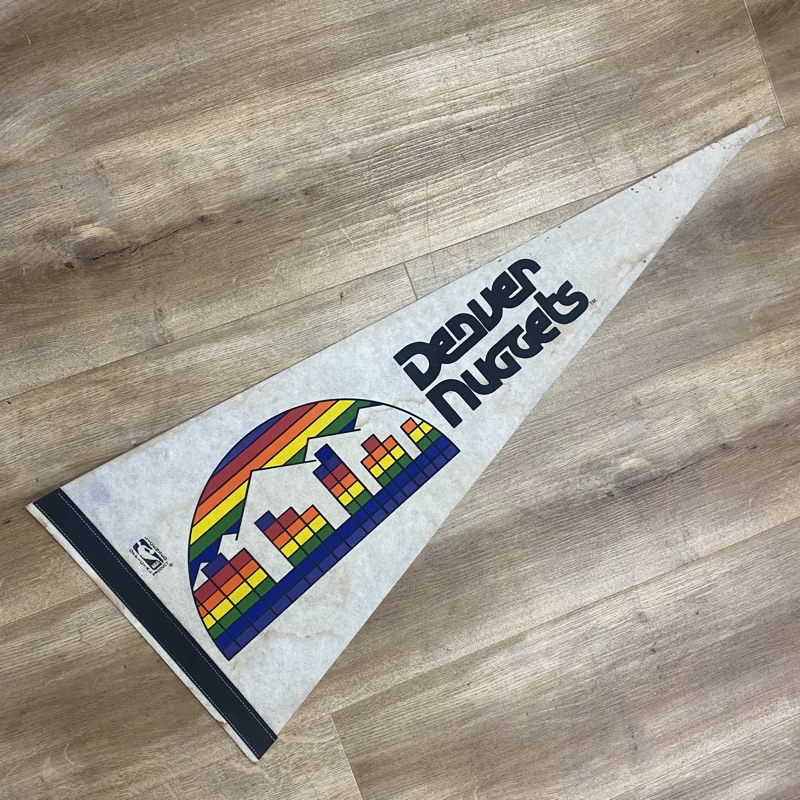 Denver Nuggets Retro 1981-93 Rainbow Skyline Official NBA Basketball  3'x5' Deluxe Banner Flag - Wincraft