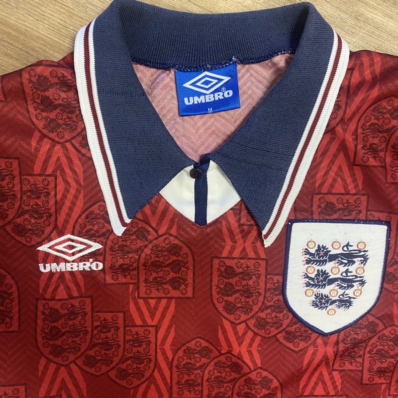 Vintage England soccer gear