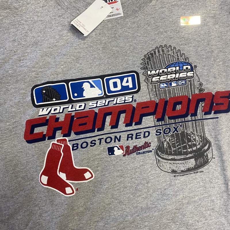 Boston Red Sox 2004 World Series Patch