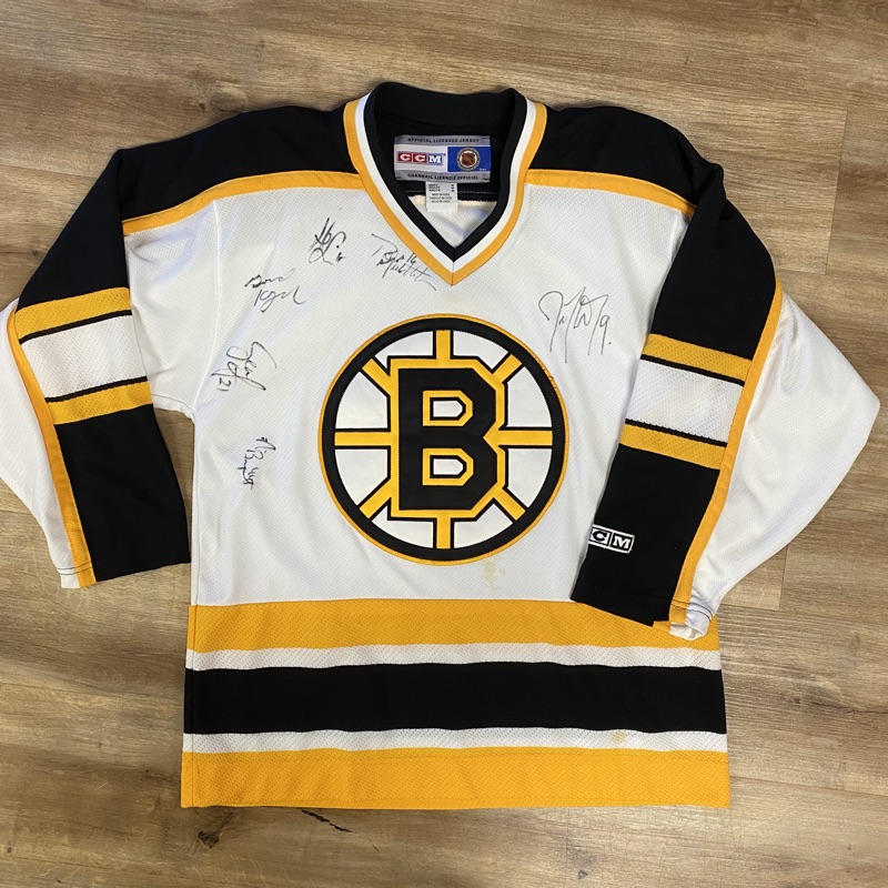 Custom Vintage CCM NHL Boston Bruins Rick Middleton Hockey Jersey