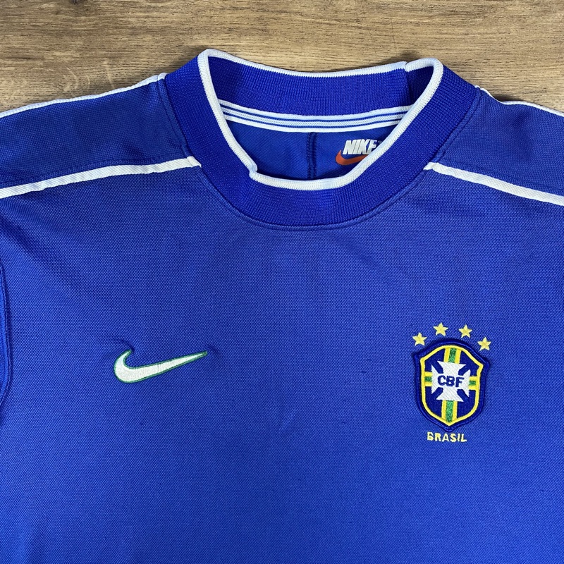 Vintage Brazil soccer gear