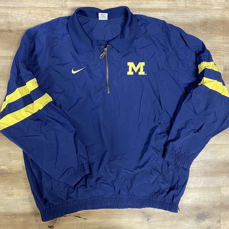 WOLVERINES VINTAGE 90s NIKE JACKET XL – The Fanatic