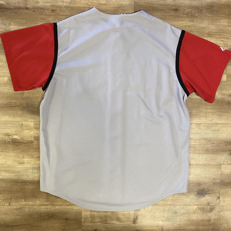 Cincinnati Reds Sleeveless Jersey VTG Button Up XL Majestic Genuine MLB NWT  NOS