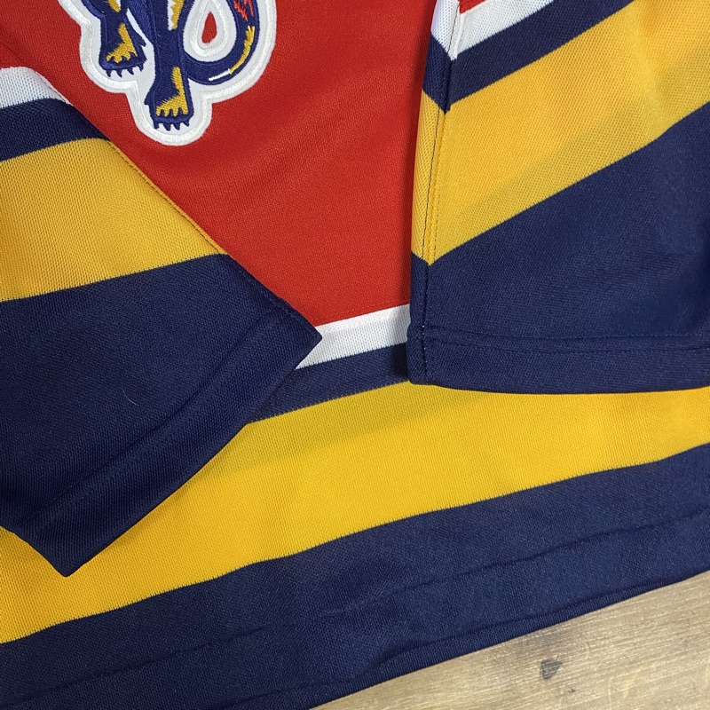 Authentic Vintage 90s MENS CCM NHL Florida Panthers Hockey Jersey Stripped  Sz XL