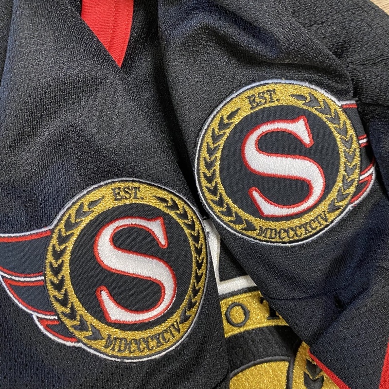Rare Vintage CCM Ottawa Senators Spell Out Logo Jersey 90s W/ Tags