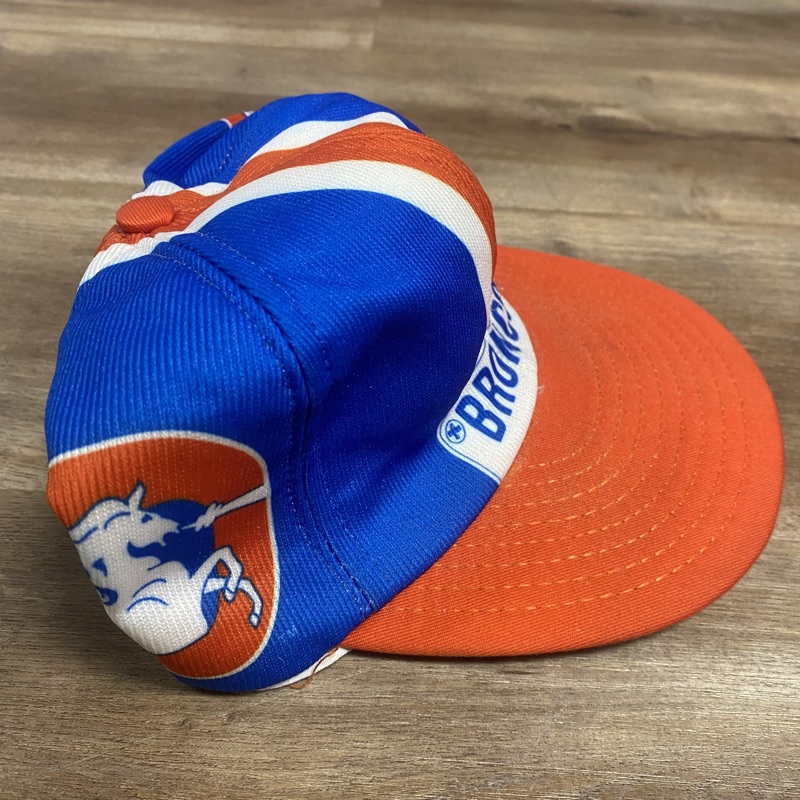 Vintage Denver Broncos Snapback Trucker Hat Cap Logo OG 80s 