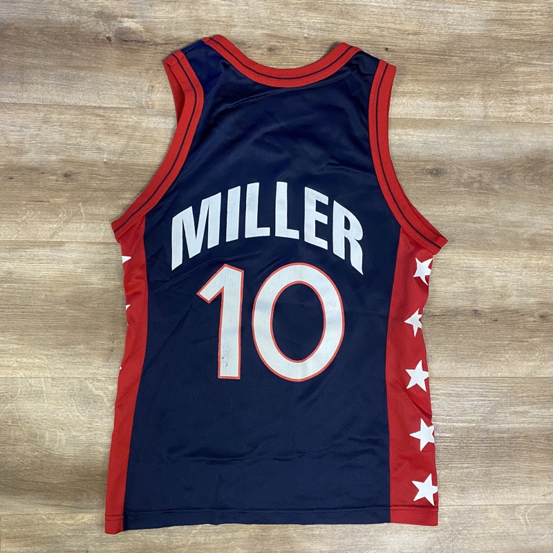 01051 Champion USA National Team Basketball Jersey Reggie Miller