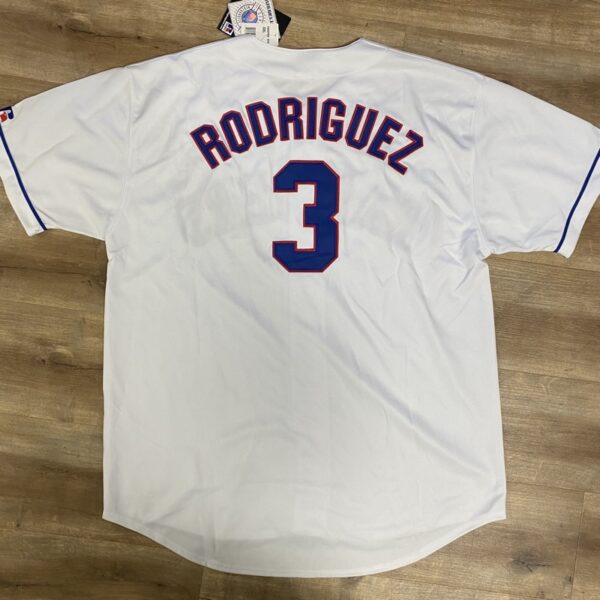Rare Vintage MAJESTIC Texas Rangers Alex Rodriguez MLB Jersey