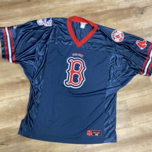 BOSTON RED SOX JASON VARITEK MAJESTIC AUTHENTIC MLB BASEBALL JERSEY XL BNWT  – The Felt Fanatic